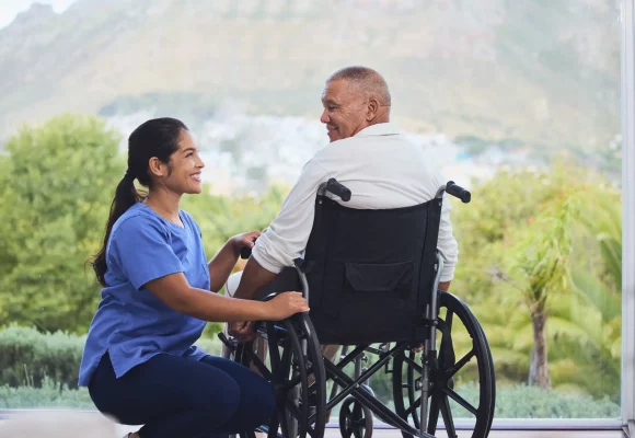 disability-healthcare-doctor-senior-patient-with-support-from-medical-nurse-wheelchair-disabled-elderly-man-consulting-with-happy-nurse-caregiver-after-accident-nursing-home